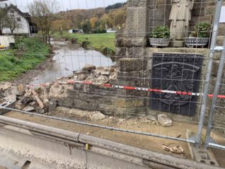 Auswirkungen der Flutkatastrophe im Ahrtal
