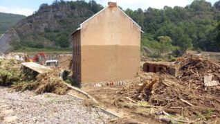 Auswirkungen der Flutkatastrophe im Ahrtal