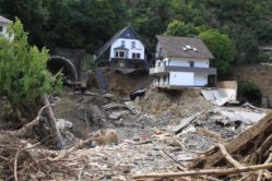 Auswirkungen der Flutkatastrophe im Ahrtal