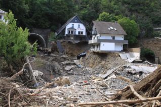 Auswirkungen der Flutkatastrophe im Ahrtal