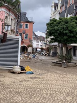 Auswirkungen der Flutkatastrophe im Ahrtal