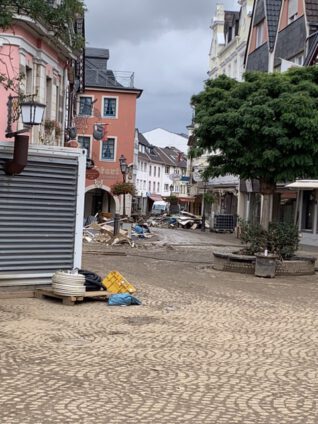 Auswirkungen der Flutkatastrophe im Ahrtal