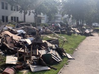 Auswirkungen der Flutkatastrophe im Ahrtal