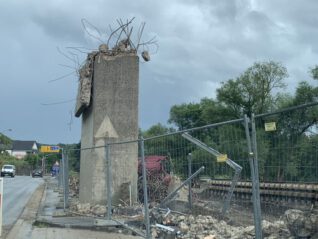 Auswirkungen der Flutkatastrophe im Ahrtal